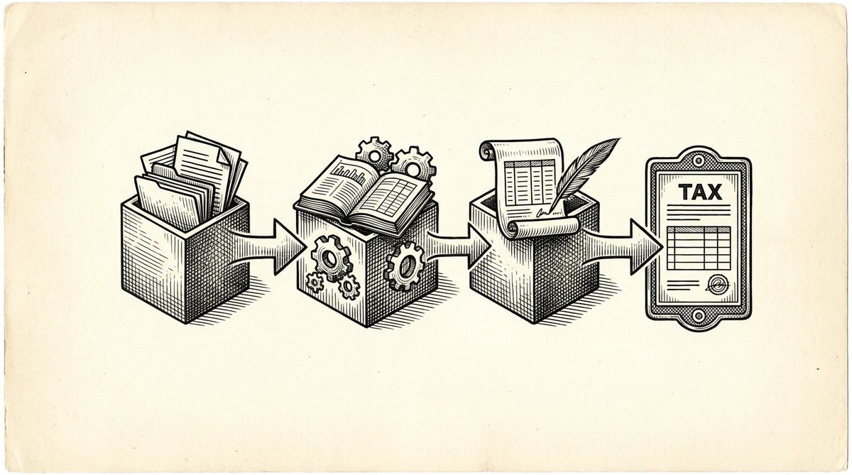 Visual for Bank Statement Workflow for Bookkeepers: The Complete Guide