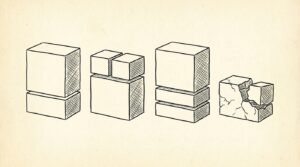 Pen drawing illustrating bank statement concept