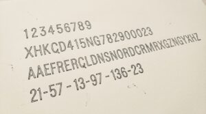Pen drawing illustrating bank statement concept