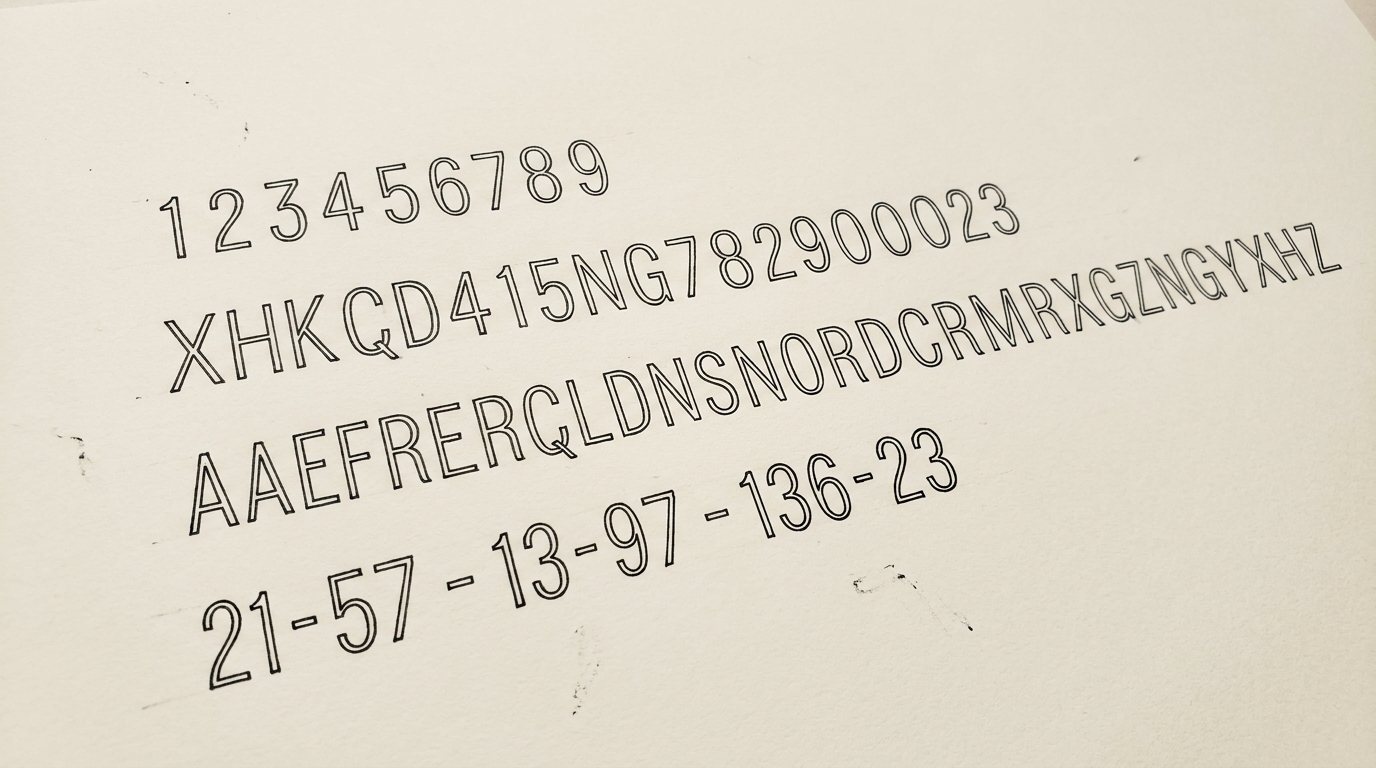 Pen drawing illustrating bank statement concept
