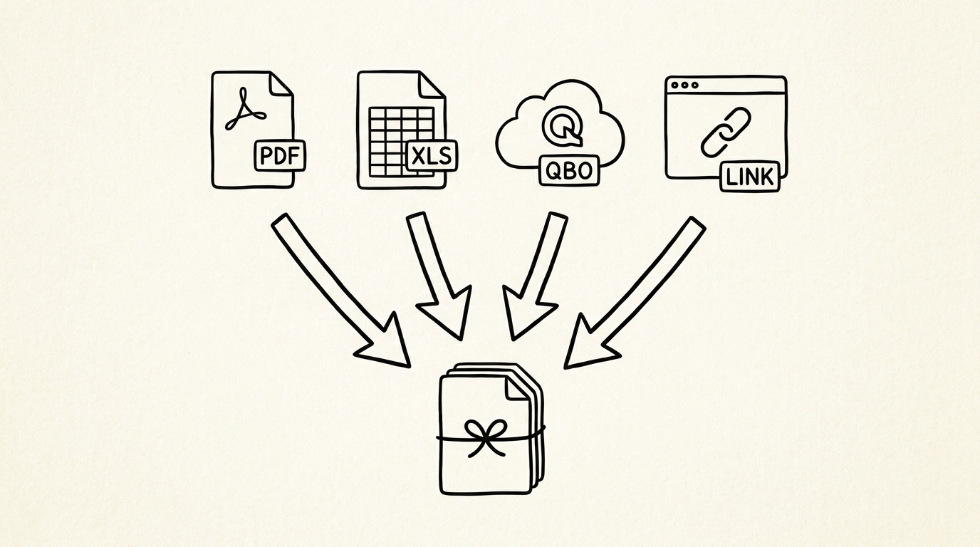Bookkeeper to Client Deliverable Format: PDF, Excel, QBO, or Dashboard