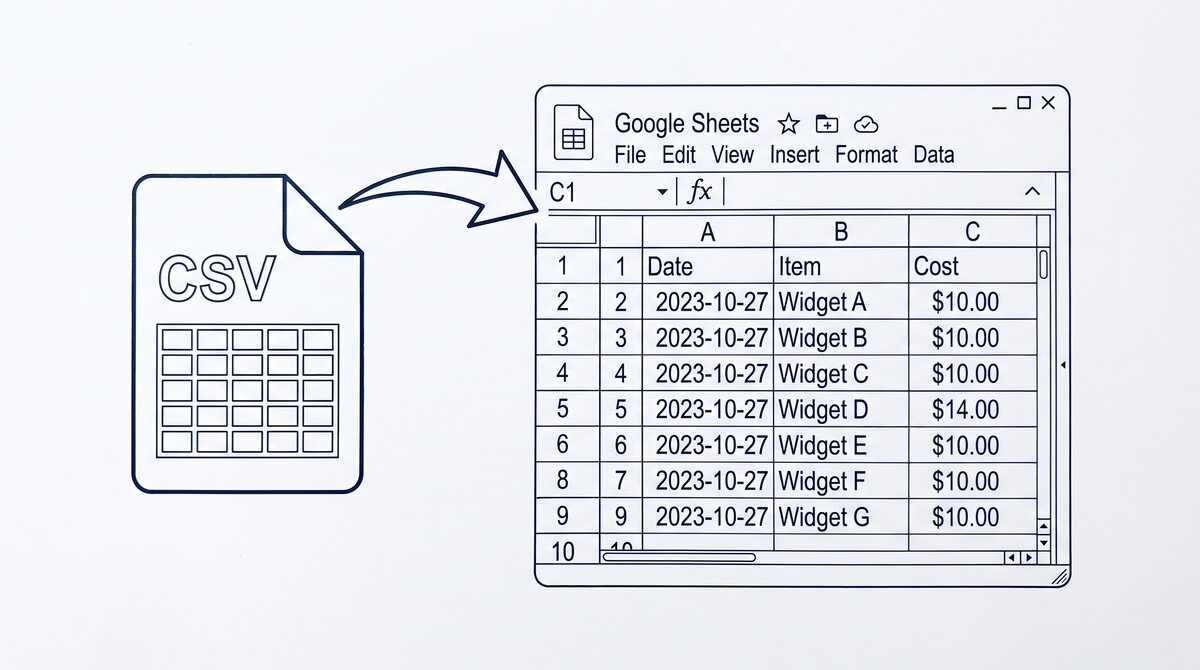 Convert PDF Bank Statement to Google Sheets