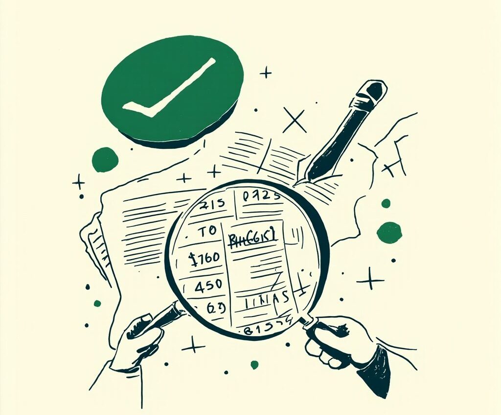 How to Verify a Converted Bank Statement Before You Import It (7-Point Check) verify converted statement featured