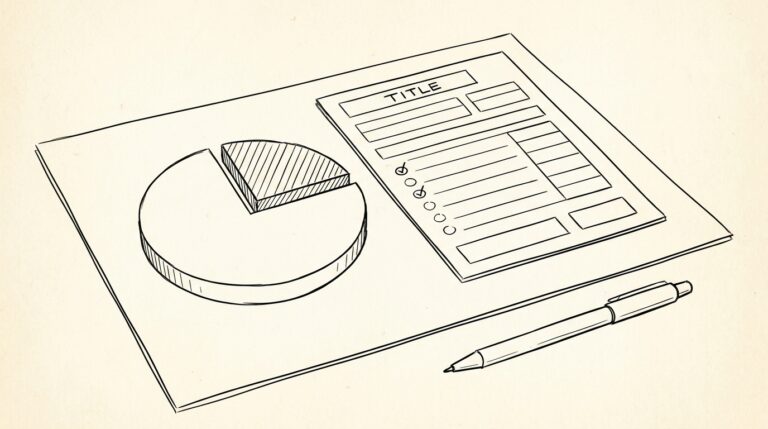 Pen drawing illustrating what-is-dti-debt-to-income concept
