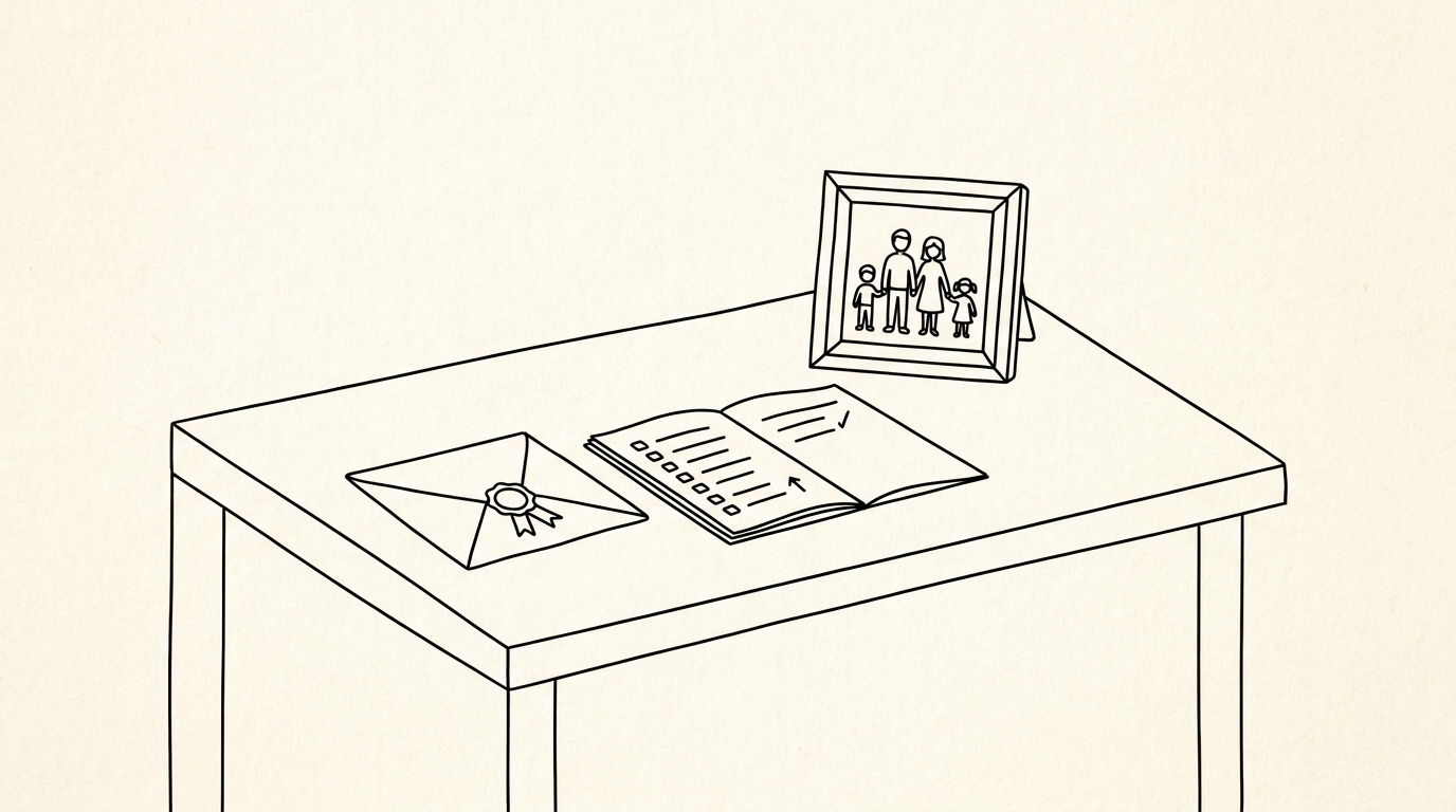 Pen drawing illustrating what-is-a-gift-fund-for-mortgage concept