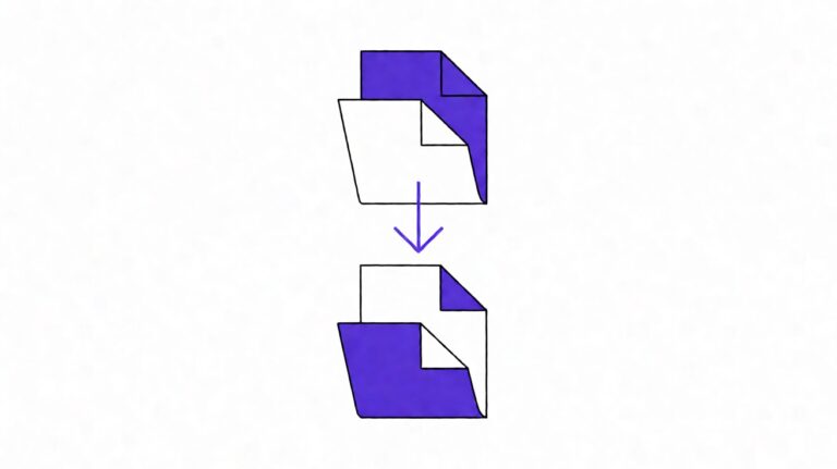 Bank statement format transformation illustration
