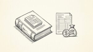 Pen drawing illustrating fincen-currency-transaction-reports concept