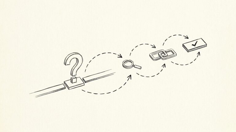 Pen drawing illustrating bank statement concept