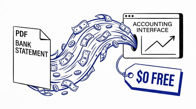post How to Convert a PDF Bank Statement to Wave Accounting (Free, 5-Minute Workflow)