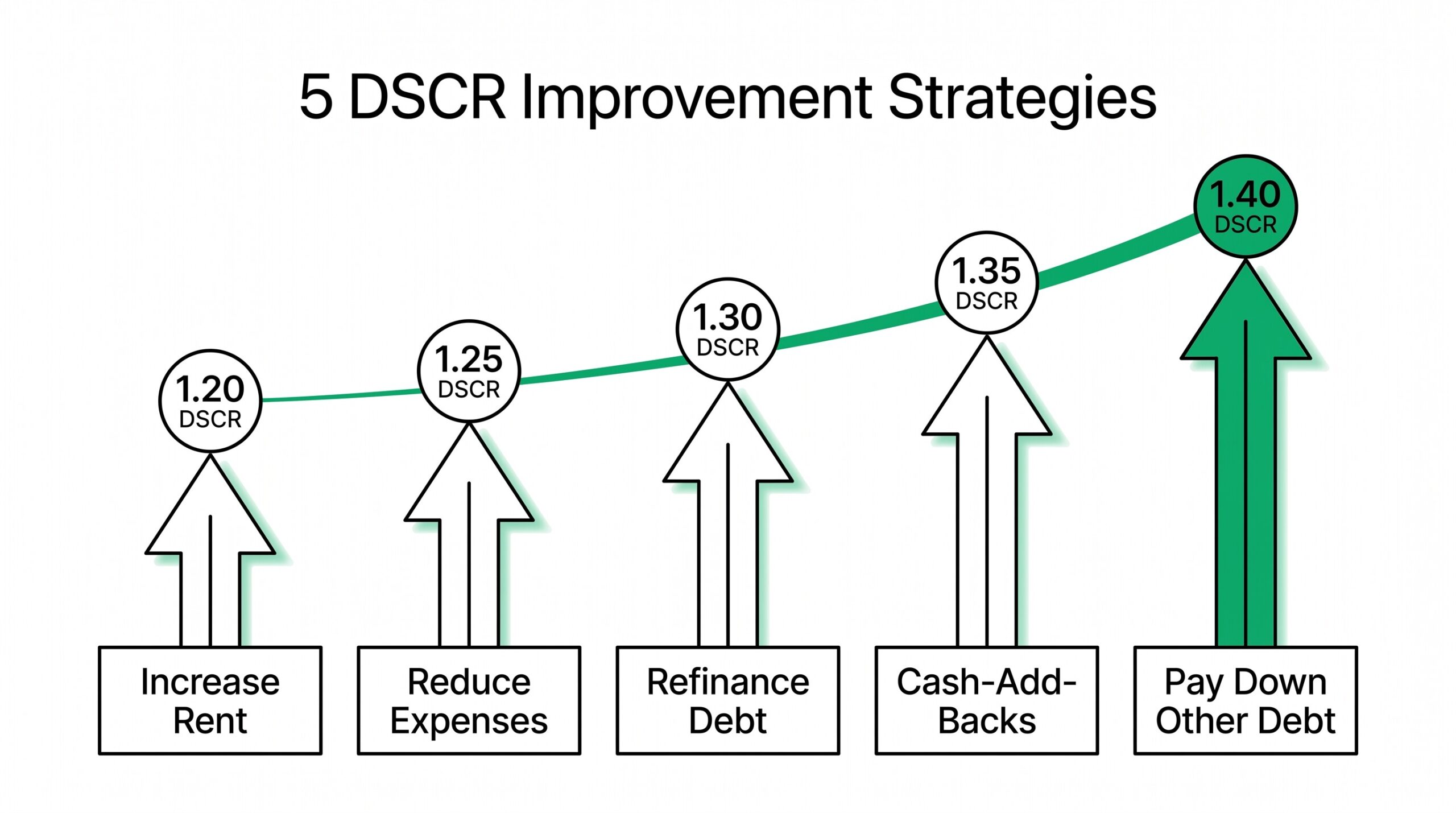 Five strategies for improving debt service coverage ratio before applying for a loan